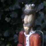 The young king. Hand carved marionette